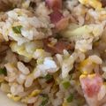 no1642's cooksnap of when they made 春キャベツとベーコンのふわ卵チャーハン♪.