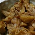 ヨシヨッシー's cooksnap of when they made 豚バラ肉と長いものガーリックだし醤油炒め.