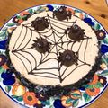 まいっちんぐママ's cooksnap of when they made ハロウィン★蜘蛛の巣チーズケーキ.
