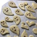 youshizu's cooksnap of when they made ハロウィン♡キュートなゴーストクッキー.