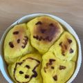 otenbayume's cooksnap of when they made ハロウィン★かぼちゃのちぎりパン.