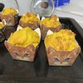 ちゃこ☆にゃ's cooksnap of when they made HMで簡単☆かぼちゃのカップケーキ.