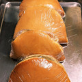 MirabelleN's cooksnap of when they made さつまいも餡のどら焼き.