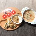 sAix59's cooksnap of when they made レンジで離乳食♡人参蒸しパン♡.
