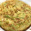 ゆみらんたん's cooksnap of when they made キャベツのスパニッシュオムレツ.