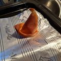 クックRTOS72☆'s cooksnap of when they made 春巻きの皮で＊手作りアイスコーン.