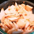 kaihatu's cooksnap of when they made かぶの梅わさびサラダ！.
