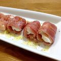 ゆこんきん's cooksnap of when they made カッテージチーズの生ハム巻き.