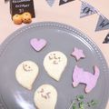ハッピーライラック's cooksnap of when they made ハロウィン♡キュートなゴーストクッキー.