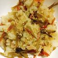 りーこP's cooksnap of when they made 残り物きんぴらごぼうで炒飯☆.
