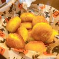 日向暖's cooksnap of when they made ハロウィン♪HMで簡単パンプキンドーナツ.
