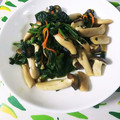 丸ティー's cooksnap of when they made ほうれん草と彩り野菜のニンニク風味炒め.