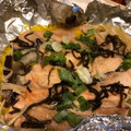 横国系やきう女子's cooksnap of when they made 鮭ときのこの塩こんぶホイル蒸し.