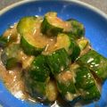Campanula＊'s cooksnap of when they made 簡単すぎ☆居酒屋のたたき梅きゅうり☆.