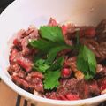 クック02TR7Q☆'s cooksnap of when they made 牛肉のタルタル風ステーキ.