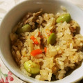 main73's cooksnap of when they made 冷凍枝豆とツナの炊き込みご飯.