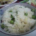 るな's cooksnap of when they made グリンピースご飯❤.