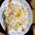 べあーるぶい's cooksnap of when they made 簡単！炊飯器でベーコンピラフ.