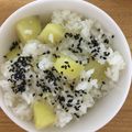 るなっし〜's cooksnap of when they made こく旨!!さつまいもごはん.