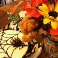みみみみみ713's cooksnap of when they made ハロウィン★蜘蛛の巣チーズケーキ.