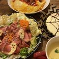 みみみみみ713's cooksnap of when they made サラダに❤ハロウィンオバケ★.