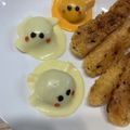 ポメちょん's cooksnap of when they made ハロウィン★ミートボールDEおばけちゃん.