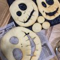 ポメちょん's cooksnap of when they made 簡単手捏ね☆ハロウィンお化けのフーガス！.
