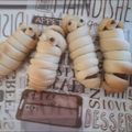 せねふみ's cooksnap of when they made ハロウィンに★ミイラのウインナーパン.