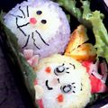 ひめポ's cooksnap of when they made キャラ弁☆ドラミちゃん弁当.