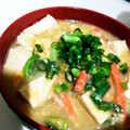 ユーロン's cooksnap of when they made 豆腐とカニカマの卵とじ.