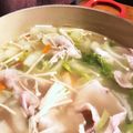 よょぅこ's cooksnap of when they made 白菜と豚のしゃぶしゃぶ★昆布鰹だし.