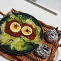 神風＊'s cooksnap of when they made ハロウィン♡目玉のゆで卵（眼球）.