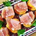 ♡やこまる♡'s cooksnap of when they made 秋の味覚☆柿の生ハム巻き.