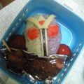 とんてき命's cooksnap of when they made キャラ弁☆仮面ライダーダブル！.