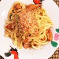 horseland's cooksnap of when they made 鰹節が美味しい*焼きうどん.