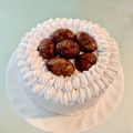 ひさピー's cooksnap of when they made オシャレだけど簡単…モンブランケーキ☆.