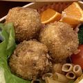 おふあ's cooksnap of when they made ＊一口サイズﾞのミニコロッケ＊.