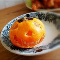 Newチヨコっと♪'s cooksnap of when they made 10秒で出来る！ハロウィンみかんのむき方.
