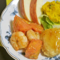 mmameco's cooksnap of when they made ☆簡単♪トマトとエビのガーリック炒め☆.