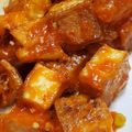 毎日しょっぱい亭's cooksnap of when they made 安ウマ！厚揚げでチリソース.