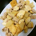 ☆hiroppy☆'s cooksnap of when they made ご飯がすすむ☆豚バラ・大根・厚揚げ煮込み.