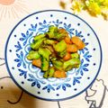 ジュリネ☆'s cooksnap of when they made うりずん（四角豆）のベーコン炒め.