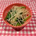 ☆hironon☆'s cooksnap of when they made レンジで簡単☆モヤシと小松菜のナムル.