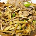 J_son's cooksnap of when they made 男飯！牛肉とごぼうと長ネギのピリ辛炒め.