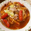 うちのマメ太郎's cooksnap of when they made ★ヨコイのソースで＊甘辛スパゲティー＊♪.