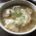 そのうち老々's cooksnap of when they made 麩のオニオングラタンスープ.