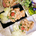 STimeBlues's cooksnap of when they made 鶏ムネ肉の明太マヨ炒め.