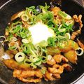 saaaya®'s cooksnap of when they made 簡単！ナスと豚肉の味噌だれ丼☆.