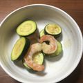 かなぺっちー's cooksnap of when they made ズッキーニのガーリックシュリンプ.