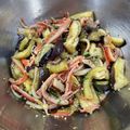 okamelove's cooksnap of when they made 作り置き♡茄子とカニカマのポン酢漬け.